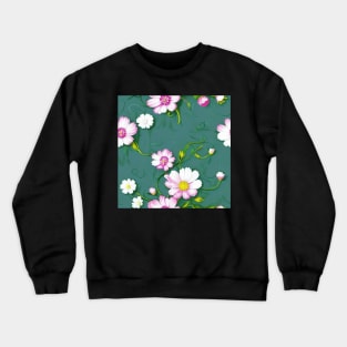 Floral pattern background Crewneck Sweatshirt